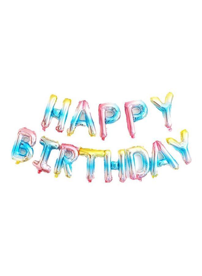 NIBEMINENT 25-Piece Happy Birthday Decorative Balloon Set - Image 2