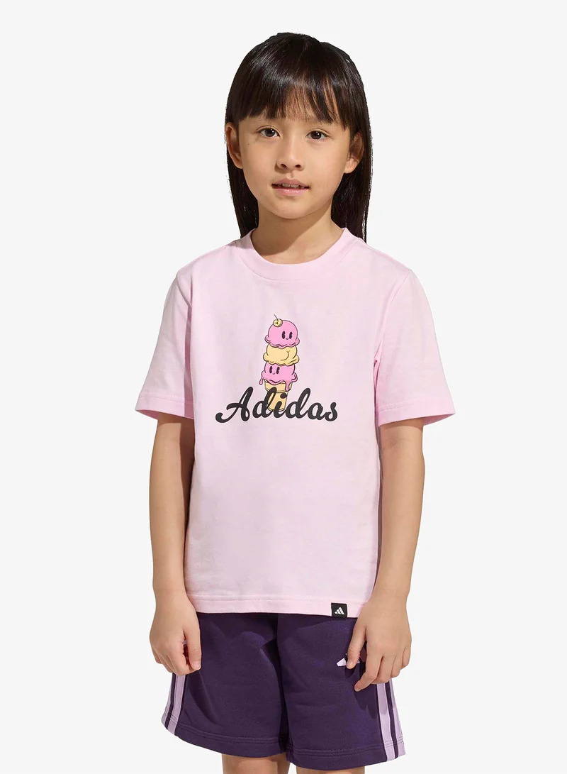 Adidas Kids Food Pack Graphic T-Shirt
