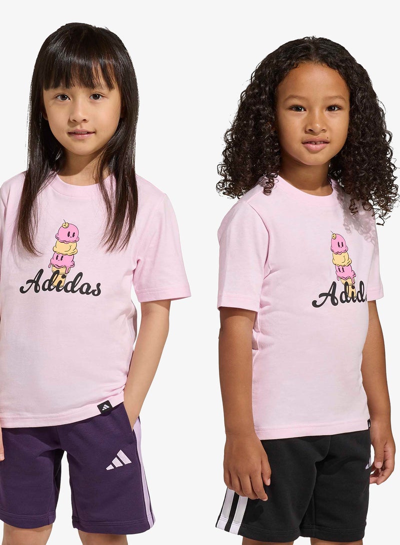 Adidas Kids Food Pack Graphic T-Shirt - Image 1