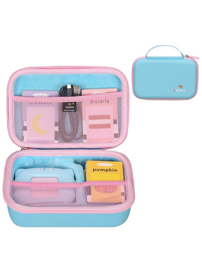 Aproca Hard Storage Case, for Startcan/Aullsaty/Lapare/QuTZ Talking Cards Words Flash Cards Toddler Toys (Case Only) - Image 1