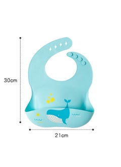 Muslin Tree Waterproof Silicone Baby Bib  - Image 2