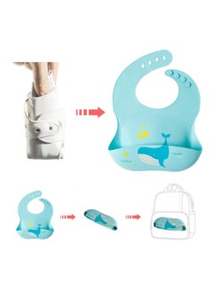 Muslin Tree Waterproof Silicone Baby Bib  - Image 4