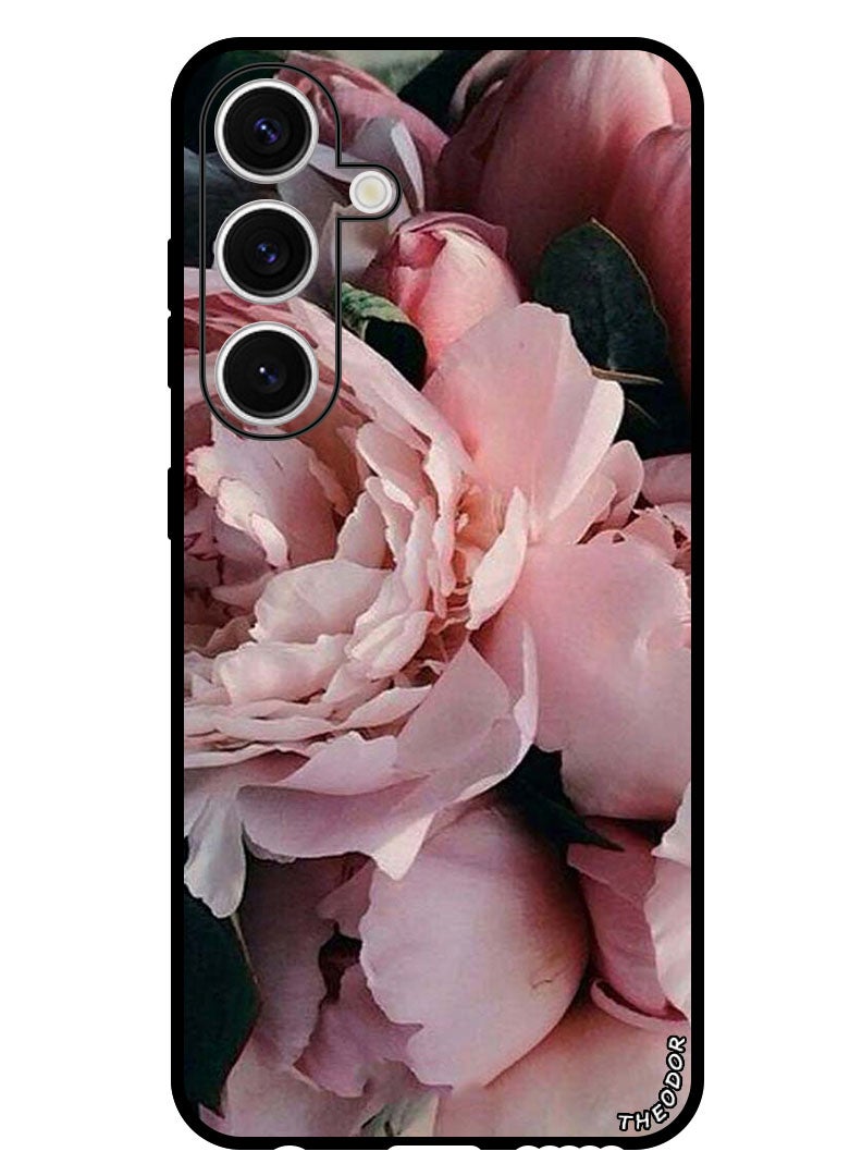 Theodor Protective Case Anti Scratch Shock Proof Bumper Cover For Samsung Galaxy S24 Plus Flowers 1 - Image 1