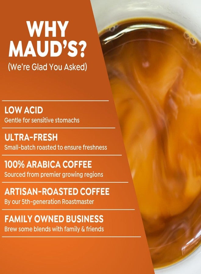 Maud's Decaf Pumpkin Spice Flavored Coffee Pods, 18 ct, Medium Roast Flavored Coffee in Single Serve Pods - 100% Arabica Beans, Compatible with Keurig K Cups Maker - Image 5