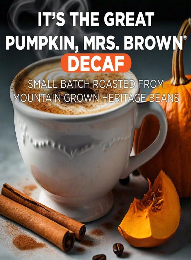 Maud's Decaf Pumpkin Spice Flavored Coffee Pods, 18 ct, Medium Roast Flavored Coffee in Single Serve Pods - 100% Arabica Beans, Compatible with Keurig K Cups Maker - Image 3