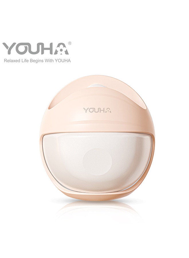 YOUHA Wearable Milk Saver for Breastfeeding Manual Breastmilk Collector Silicone Breast Shell Milk Catcher for Collecting Leaking Breastmilk 120ml Capacity Milk Collection Cup