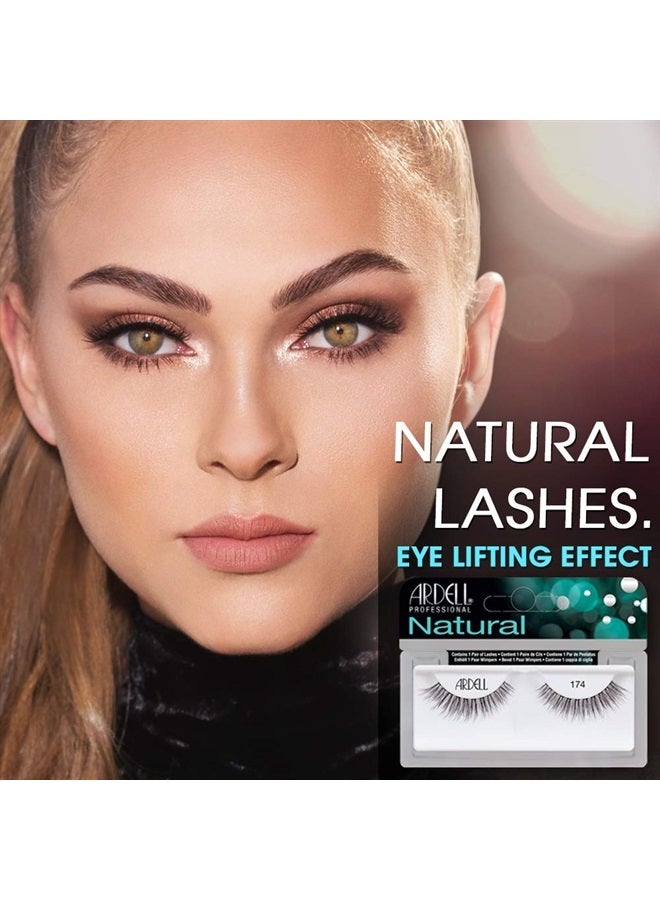 ARDELL Lashes Natural 174, 4 Pack - Image 1