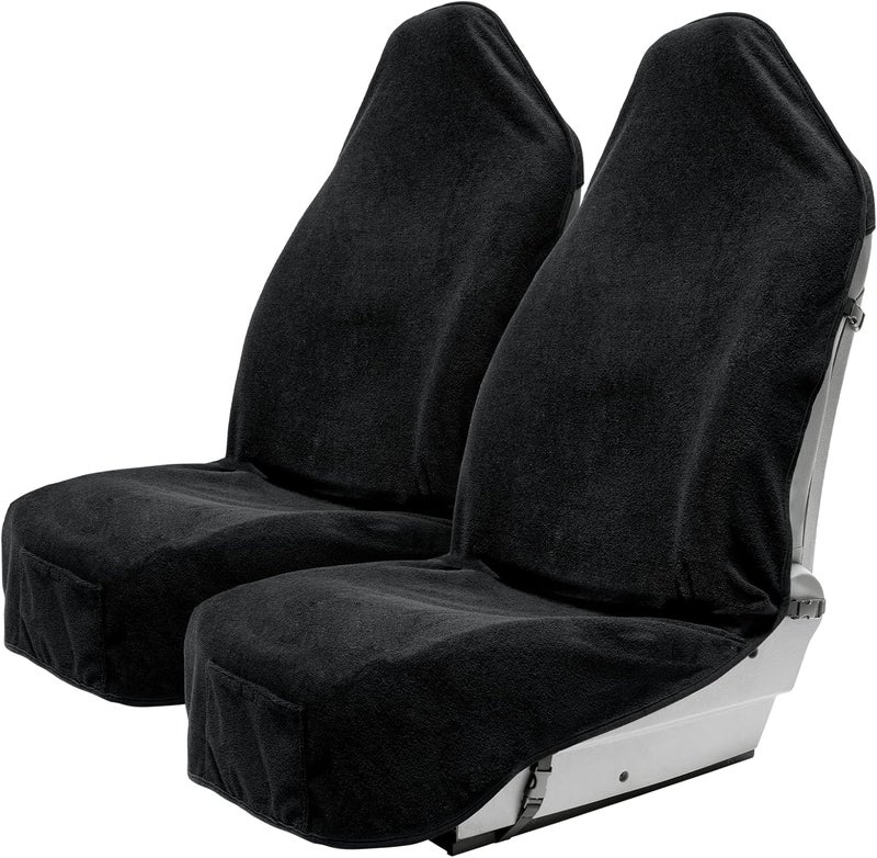 Leadpro Antimicrobial Waterproof Car Seat Towel Cover Set - 2pc - Image 1