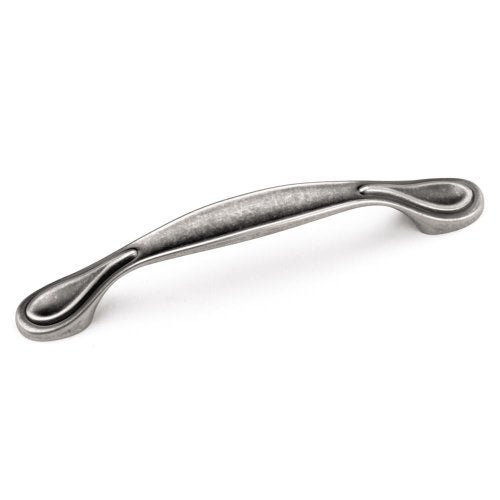 Laurey 24206 Cabinet Hardware 96MM Teardrop Pull, Antique Pewter - Image 2