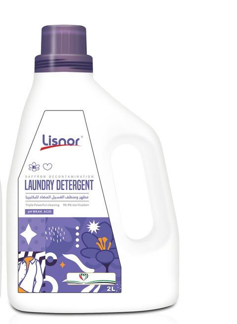 Saffron Decontamination Detergent 2L