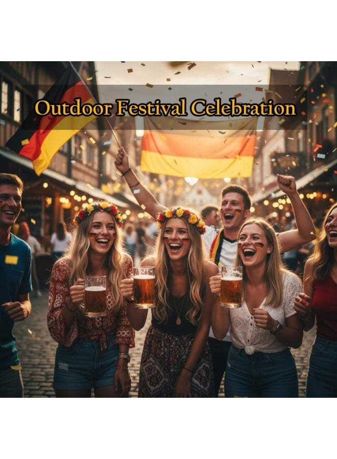 Germany Face Paint Sticks  Black, Yellow & Red Flag Makeup for Sports Fans, Kids & Parties | Easy Apply Football Face Paint âš½ðŸ‡©ðŸ‡ª - Image 2