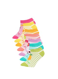 Girl Low Cut Socks - 7 Pack