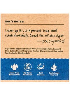Dr. Squatch Dr. Squatch All Natural Bar Soap for Men with Zero Grit, Fresh Falls  - Image 4