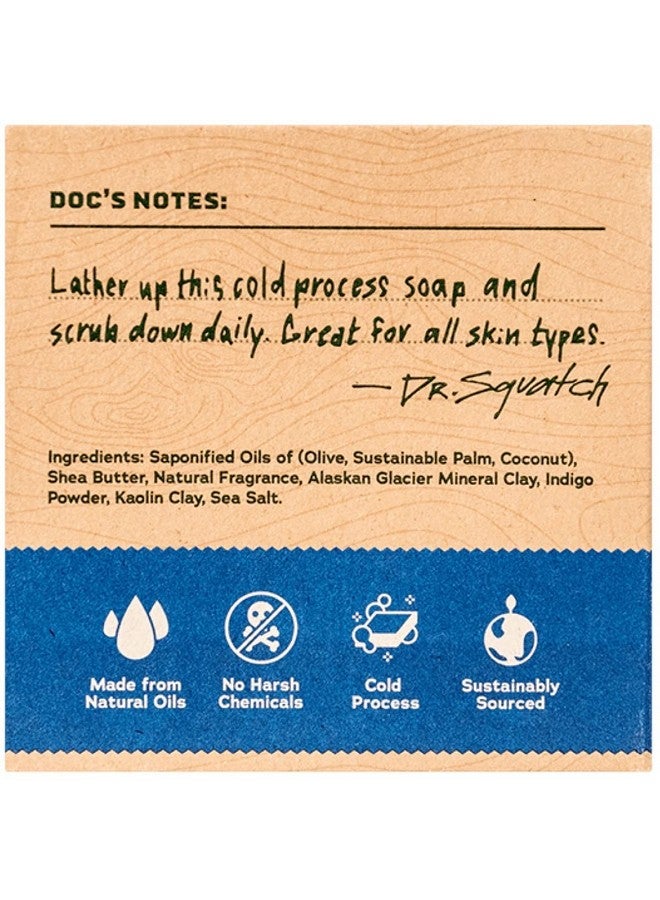 دي آر. سكواتش صابون دكتور سكواتش الطبيعي بالكامل للرجال بدون حبيبات، برائحة الشلالات المنعشة - Image 4