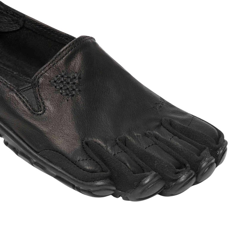 Vibram Women's FiveFingers CVT Leather | Barefoot Casual Shoes for Everyday Wear & Comfort, Black, 36 EU / 6.5-7 US - Image 3