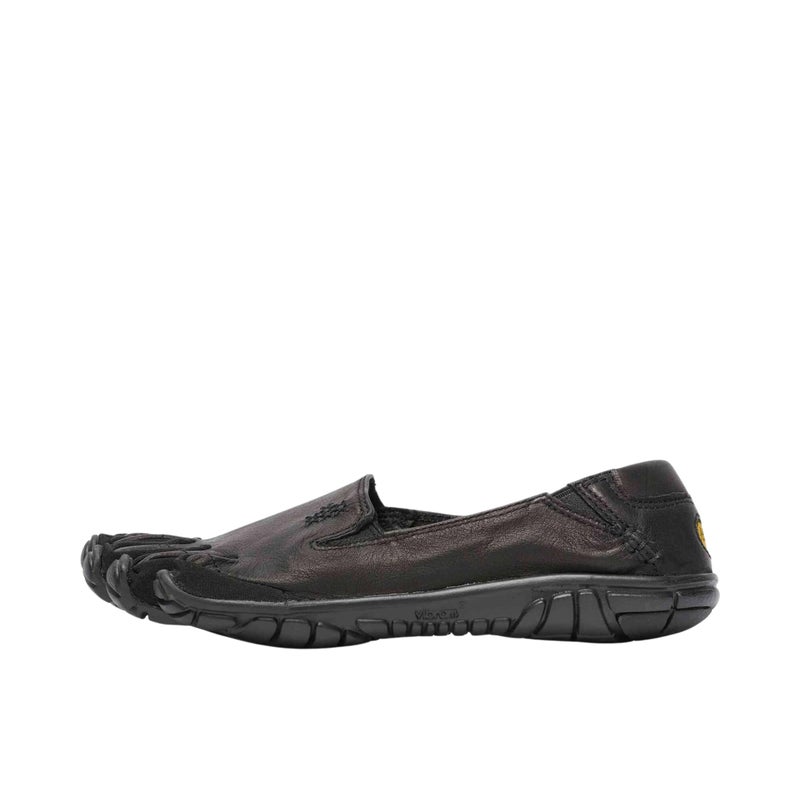 Vibram Women's FiveFingers CVT Leather | Barefoot Casual Shoes for Everyday Wear & Comfort, Black, 36 EU / 6.5-7 US - Image 1