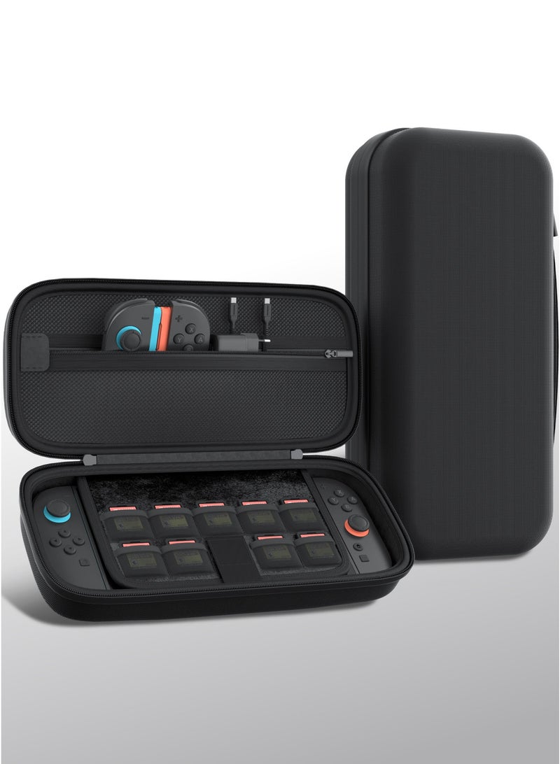 AMAZINGthing Payshield Pack Kit case compatible with Nintendo Switch 2 EVA Hard Shell cover - Black  - Image 1