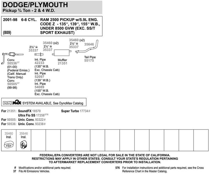 Walker Exhaust SoundFX 18570 Exhaust Muffler - Image 5