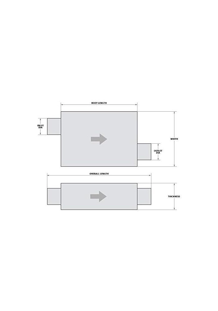 Walker Exhaust SoundFX 18570 Exhaust Muffler - Image 2