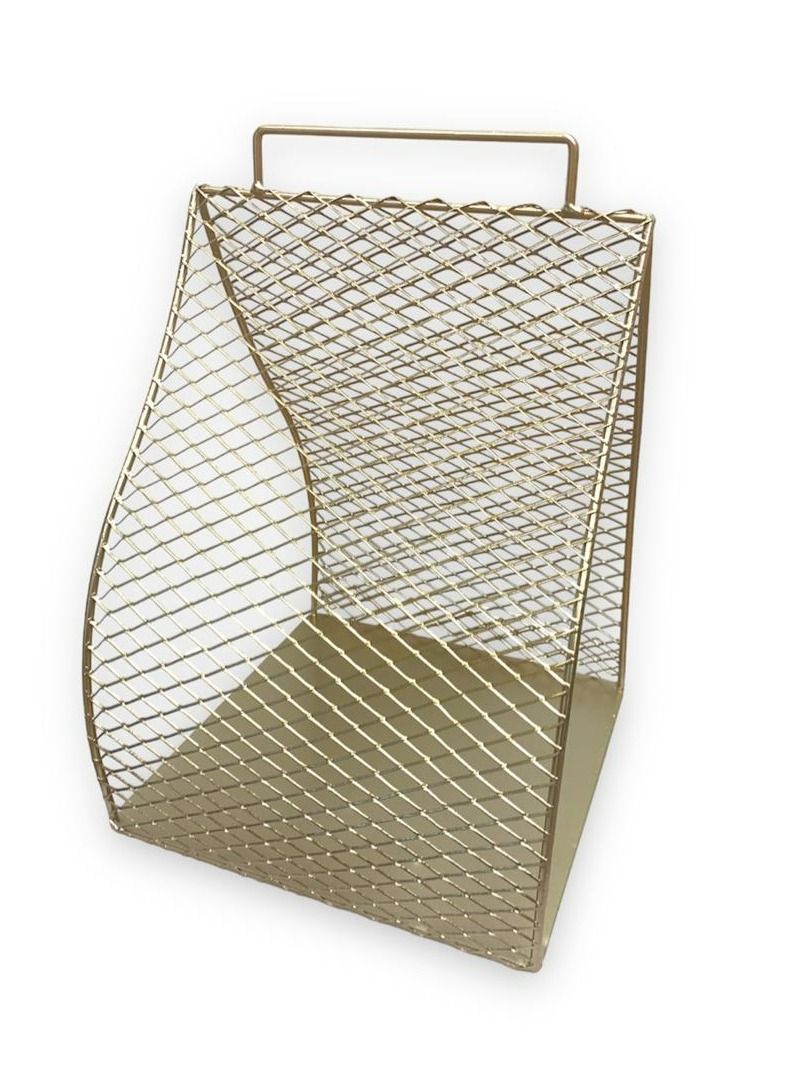 Gold Cage with Metal Base Medium-M2 