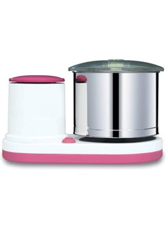 Lakshmi Max Table Top Wet Grinder, 2L (150 Watts) with Coconut Scrapper & Atta Kneader Attachment | Grinder Machine Kitchen (White)