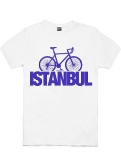 Rock&Roll Istanbul Bicycle White, Turkey Crescent Star White, Istanbul Letters Black Men's 3-Piece Eco Pack T-Shirt  - Image 3