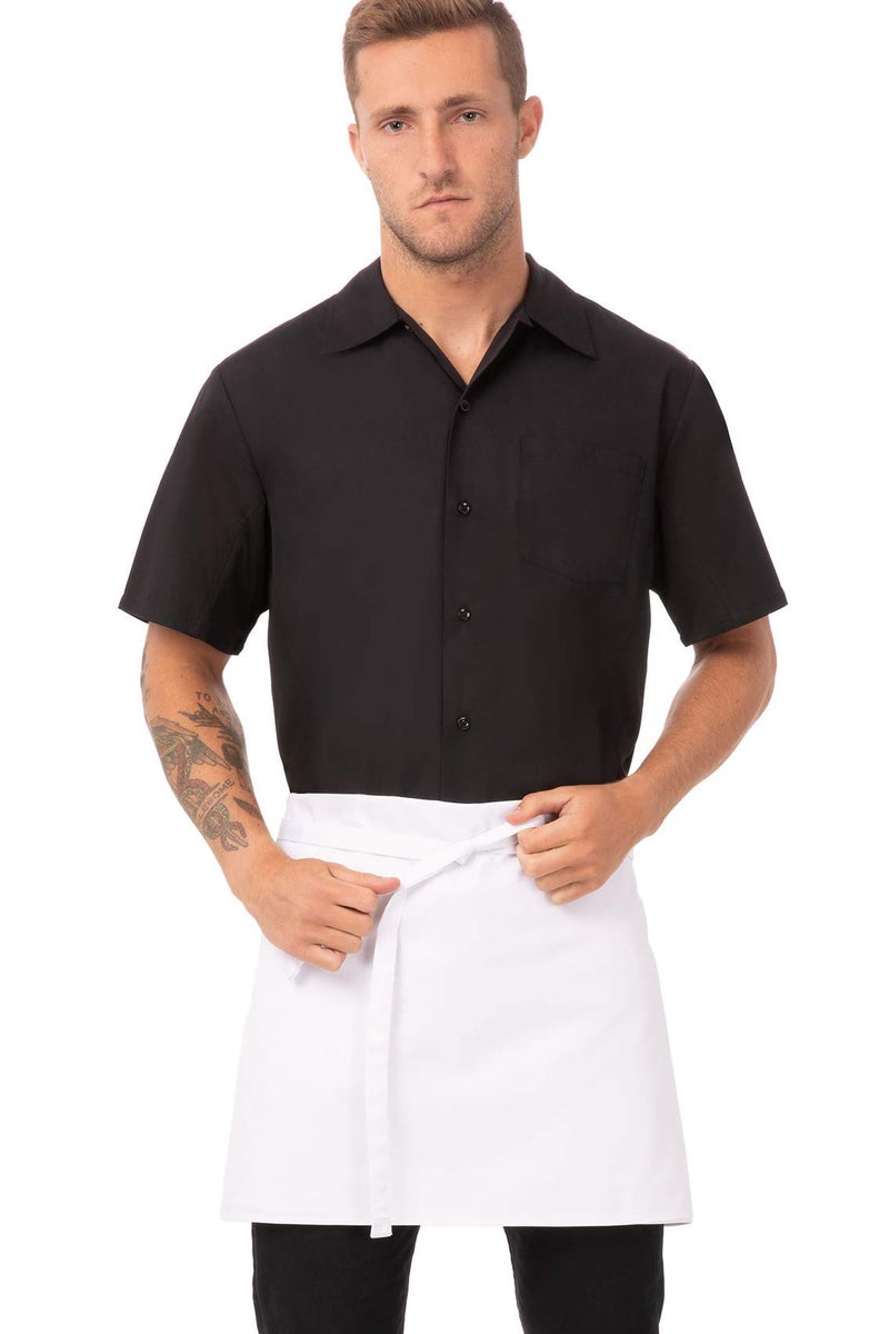 Chef Works Unisex FourWay Apron White One Size - Image 3
