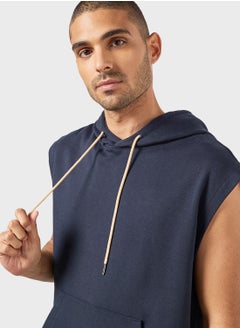 Mango Man Essential Sleeveless Hoodie  - Image 3