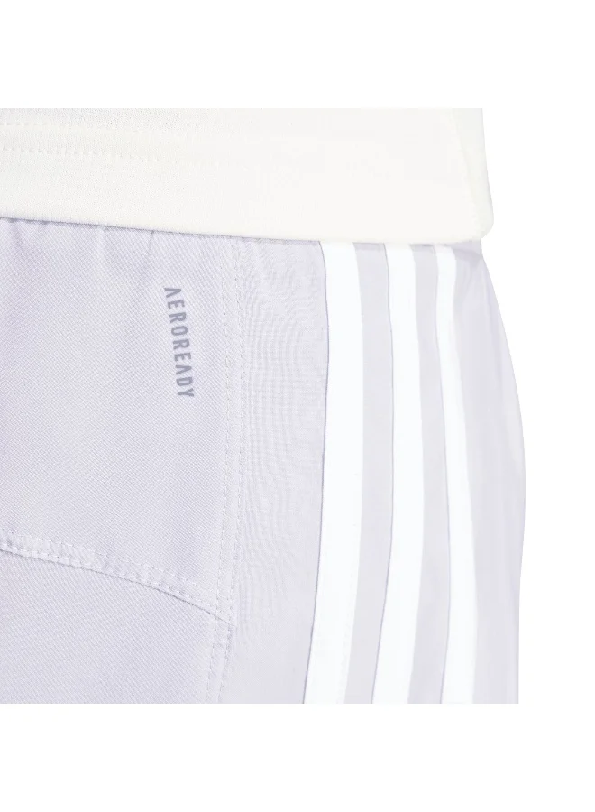 adidas شورت تدريب رمادي Pacer Wvn High مقاس 2XS3