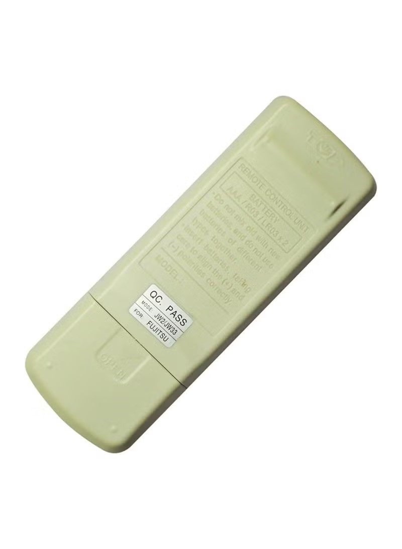 Replacement Air Conditioner Remote Control Compatible with Fujitsu AC Models JW2 JW33 AR-DL3 - Image 3