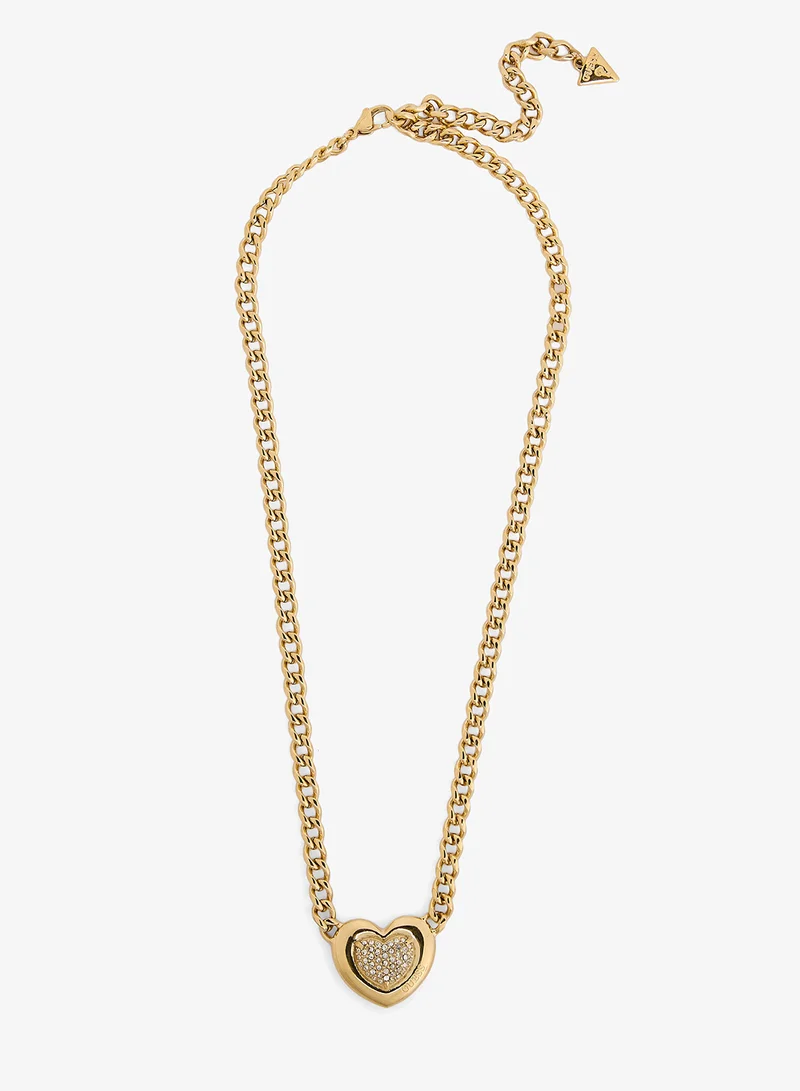 جس قلادة حروف لوف بدون شعار