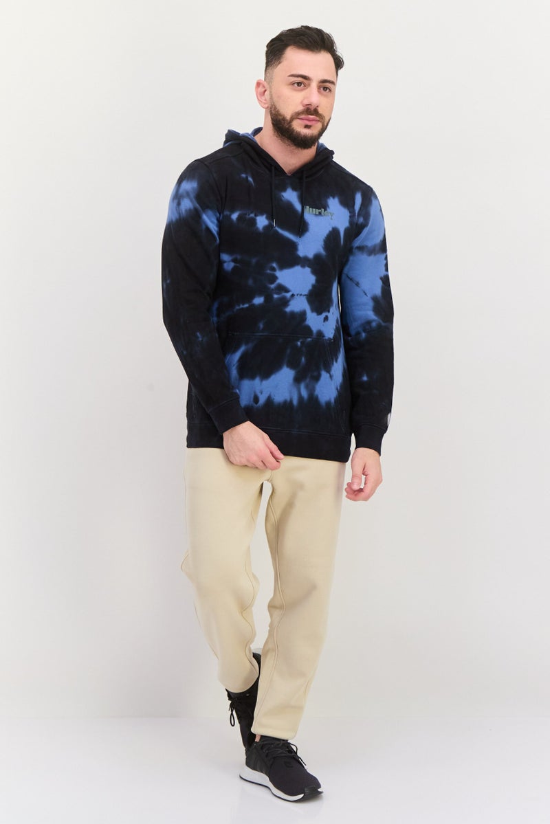 Hurley Men Sportswear Fit Long Sleeve Outdoor Sweatshirt, Blue  - Image 3