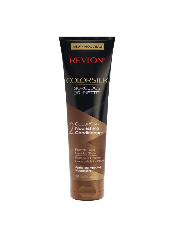 Revlon Colorsilk Care Conditioner, Brown, 8.45 Fluid Ounce - Image 2
