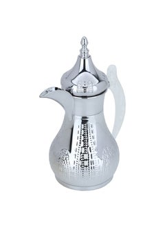 Alsaif Gallery Haila thermos, silver, engraved with crystal hand, 0.7 litres  - Image 2