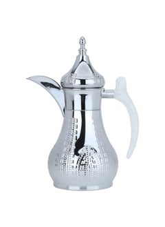 Alsaif Gallery Haila thermos, silver, engraved with crystal hand, 0.7 litres  - Image 1