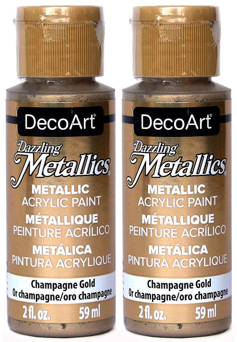 Dazzling Metallics Acrylic Paint 2ozChampagne Gold