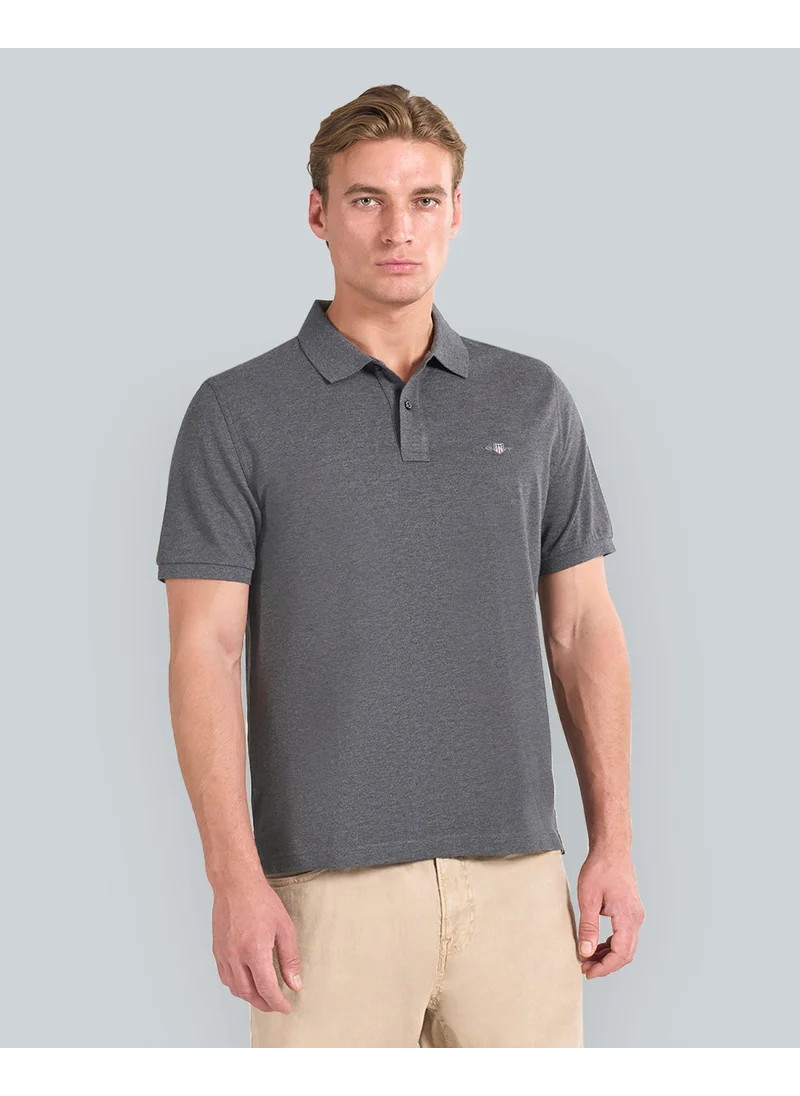 غانت Regular Fit Shield Piqué Polo Shirt
