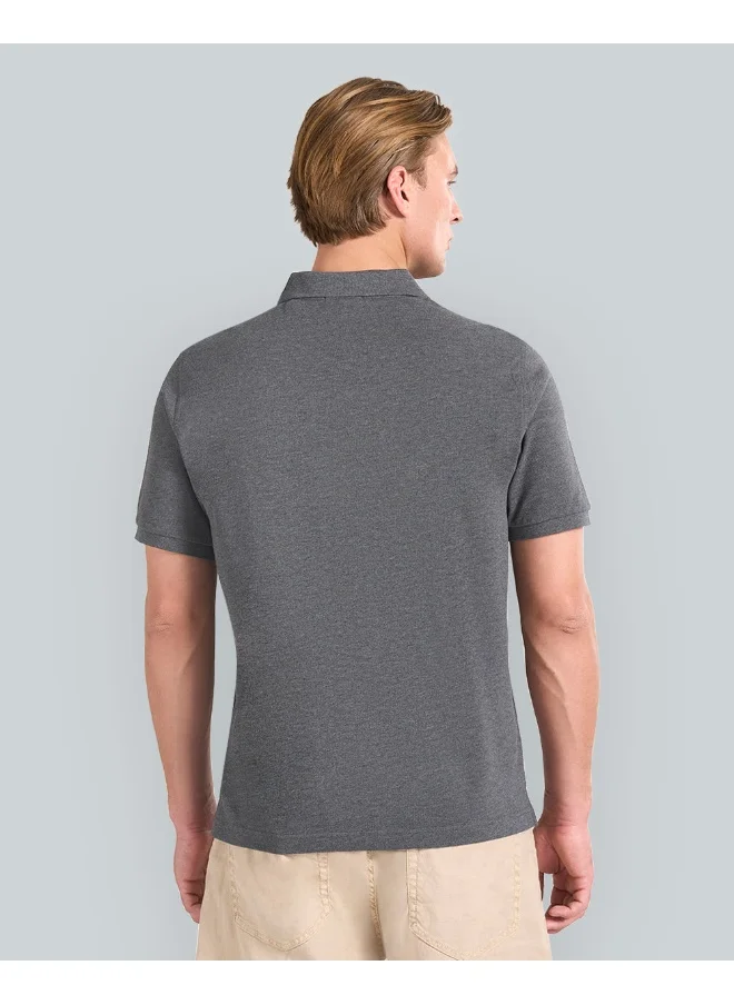 غانت Regular Fit Shield Piqué Polo Shirt