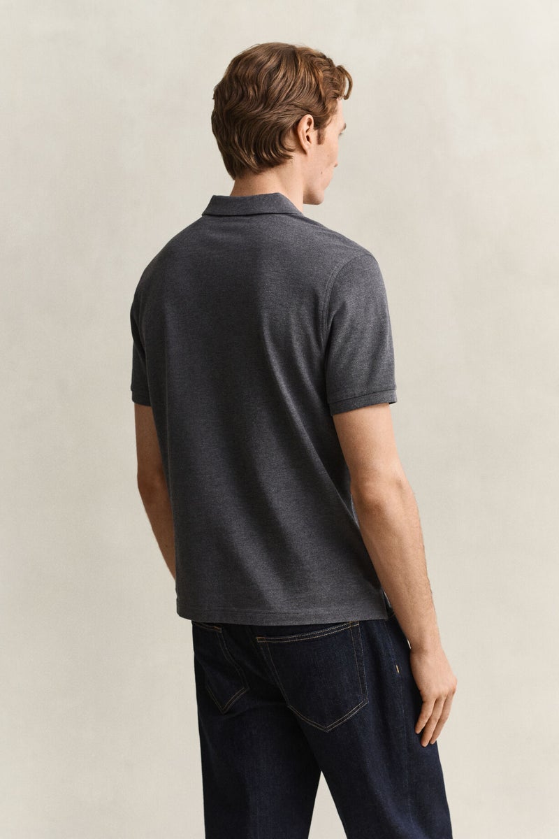 GANT Regular Shield Short sleeve Pique Polo - Image 4