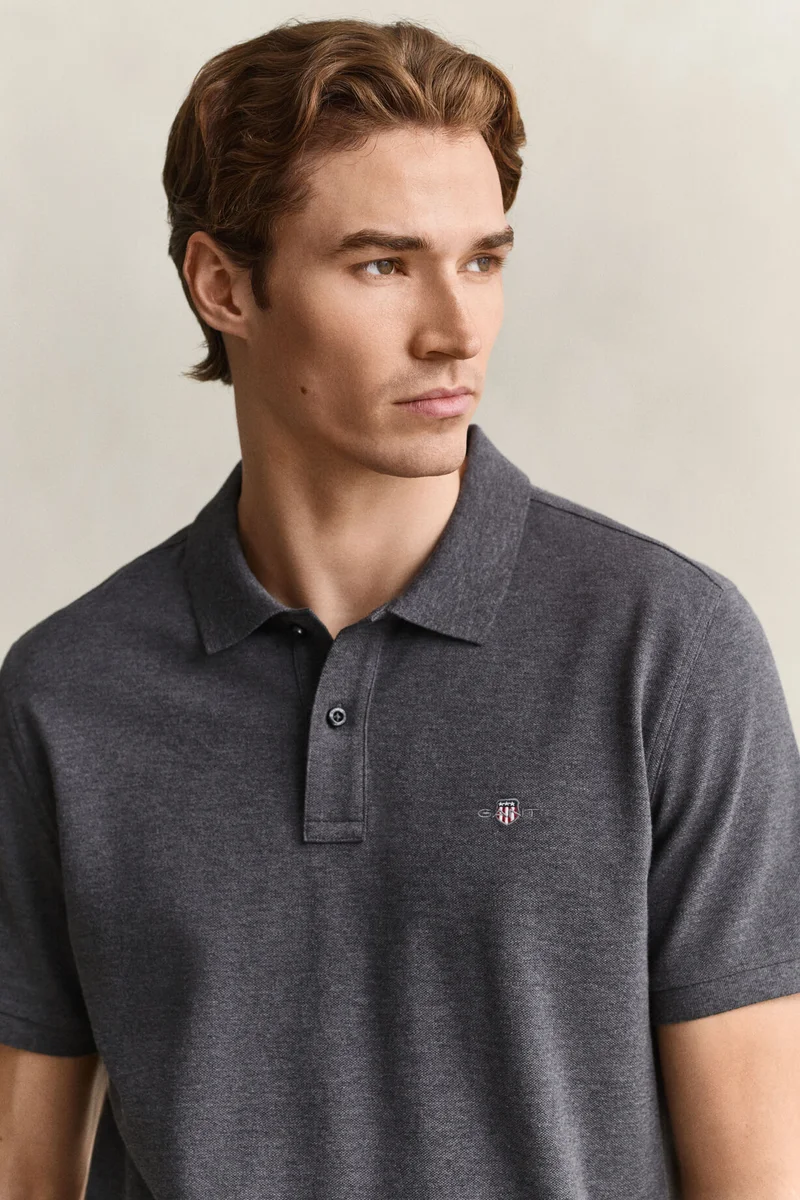 Gant  Regular Shield Short sleeve Pique Polo for Men | Best Price UAE