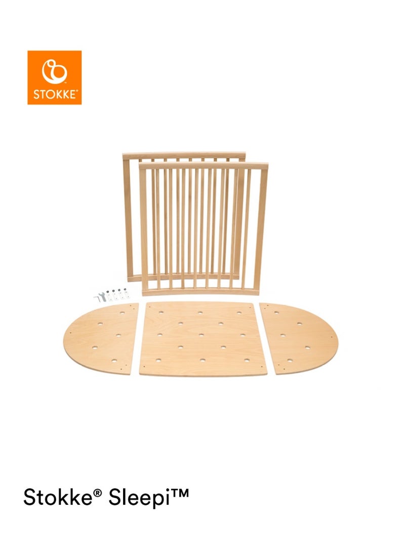 Stokke Sleepi Mini Natural + Extension + Mini & Bed Mattress - Image 4