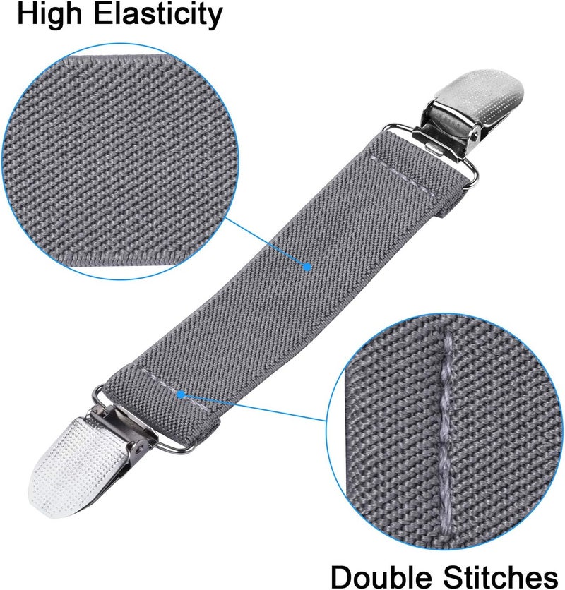 Wisdompro 2 Pairs of Glove Clips with Elastic Strap for Toddlers, Kids, Adults - Image 5