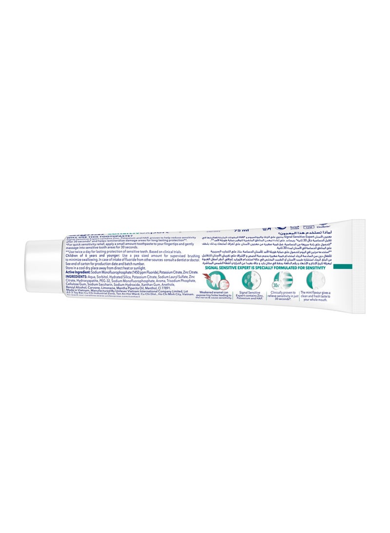 Signal Sensitive Expert Toothpaste Fresh - Image 2