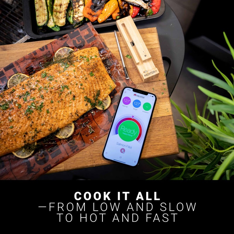 MEATER Plus: Smart Bluetooth Wireless Meat Thermometer Digital | BBQ, Grill, Oven, Smoker, Air Fryer, Kitchen | Perfect for Steak, Chicken, Turkey, and More | Delicious Recipes in App - Image 5