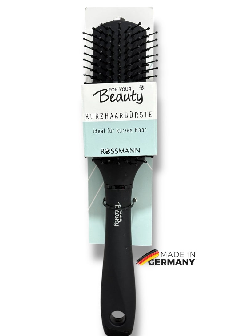ROSSMANN German Brand, Short Hair Brush "Florence" – Ideal for Gentle Detangling and Smooth Brushing of Short Hair, Care Hair Brush, Hair Styling Brush. - Image 2