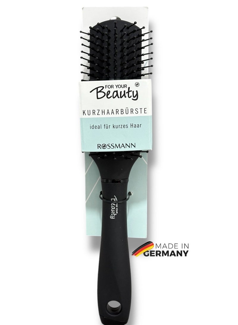 ROSSMANN German Brand, Short Hair Brush "Florence" – Ideal for Gentle Detangling and Smooth Brushing of Short Hair, Care Hair Brush, Hair Styling Brush. - Image 3