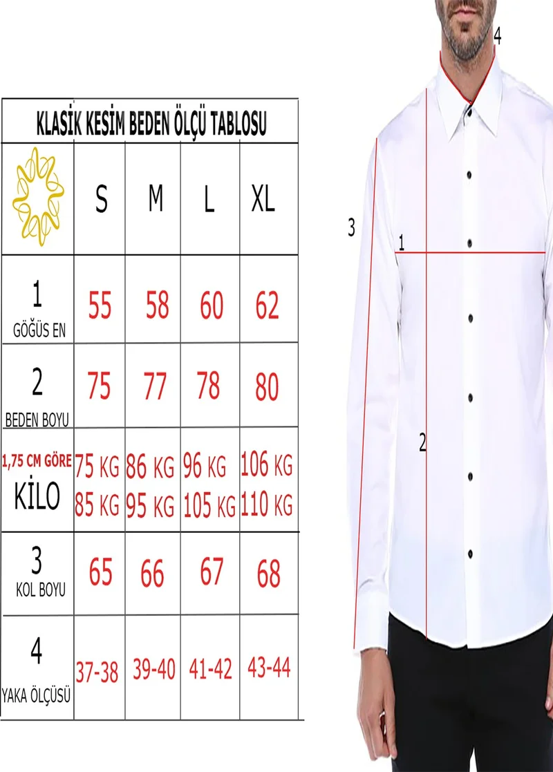 فاريتا Men's Gray Pocket Long Sleeve Shirt