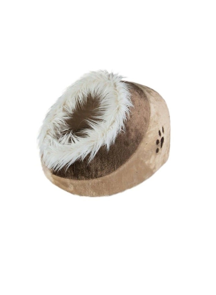 Trixie Minou Cuddly Cave For Cats Brown - Image 1