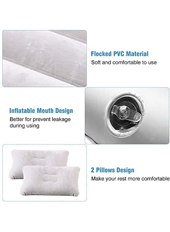 Car Inflatable Air Mattress - Universal Car Bed for Rear Seats - Portable Camping and Travel Airbed - Perfect for Family Outings and Naps - Quick Inflation and Deflating - Image 5