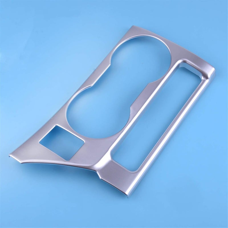 Wivplex Silver Car Cup Holder Cover Trim for Corolla - Image 1